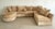 Vintage Kreiss Boucle Chenille Sectional Sofa For Sale - Image 10 of 12