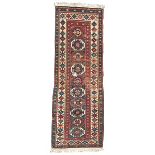 Antique Caucasian Runner For Sale