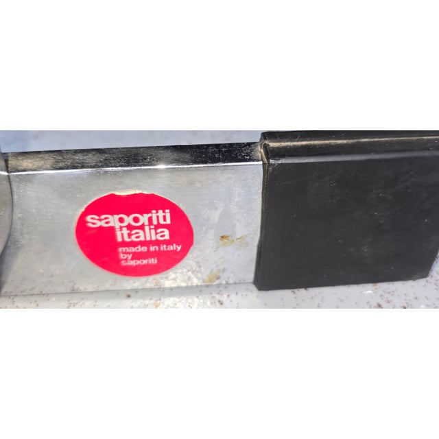 1970's Postmodern Giovanni Offredi for Saporiti Italia Wave Lounge Chair For Sale In Miami - Image 6 of 6