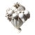 1960s White Ceramic Italian Blanc De Chine Fruit Topiary Centerpiece For Sale