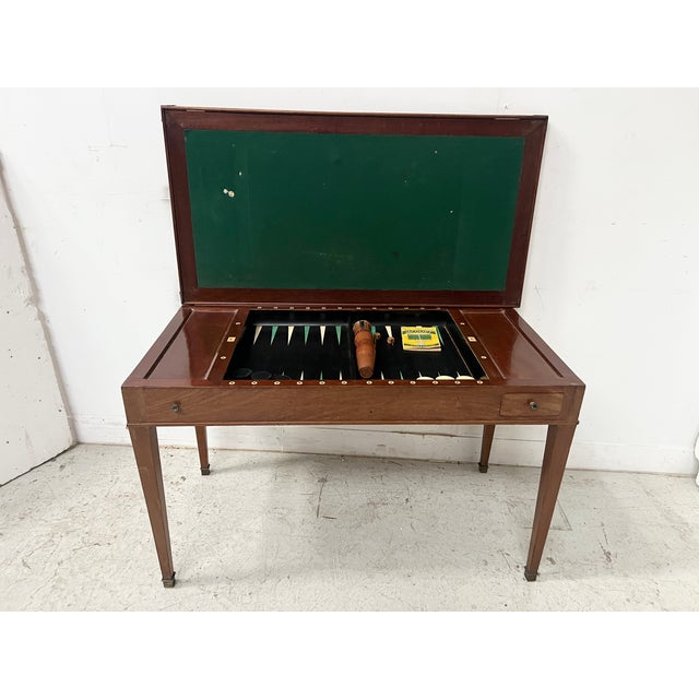 Louis XVI Mahogany Tric Trac Games Table, 1700s For Sale - Image 16 of 18