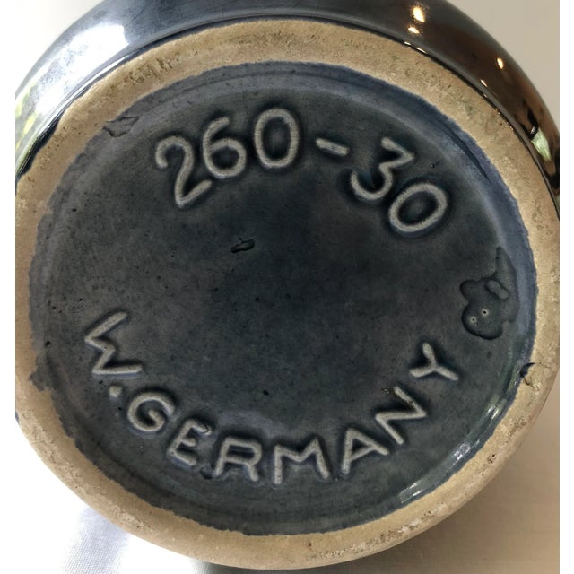 Scheurich Keramik Mid-Century West German Scheurich Keramik Glazed Vase For Sale - Image 4 of 7
