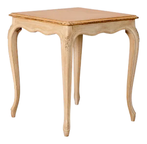 French Small Painted Square Side Table