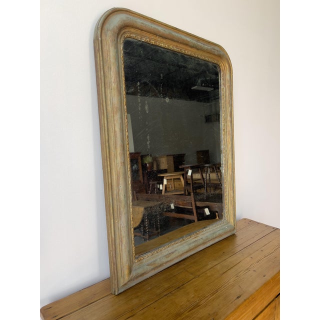 Mid 19th Century Antique French Arch Mirror For Sale - Image 5 of 5