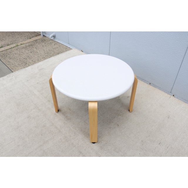 Scandinavian Modern Style Plover 30 Inch Round Coffee/Occasional Table by TMC For Sale - Image 11 of 18
