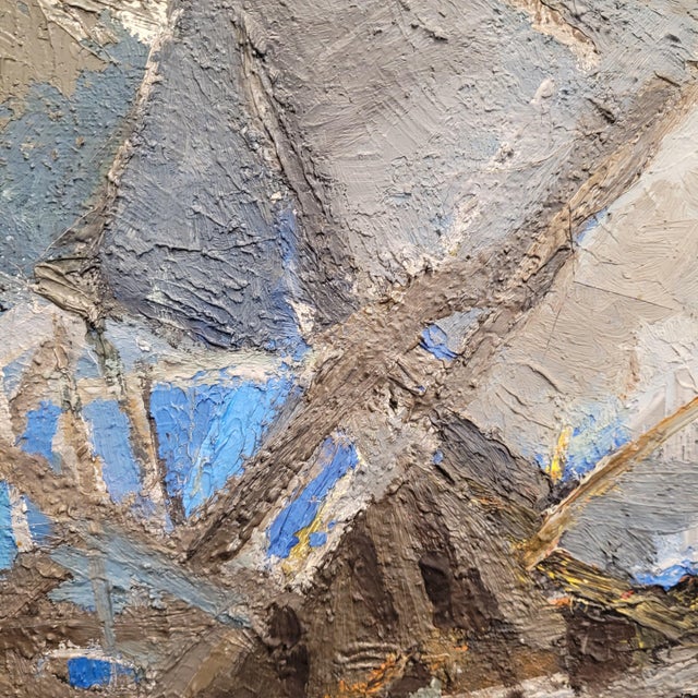 Hugo Cleis, The Battle of Salamine, 1950s, Oil on Canvas For Sale - Image 12 of 18