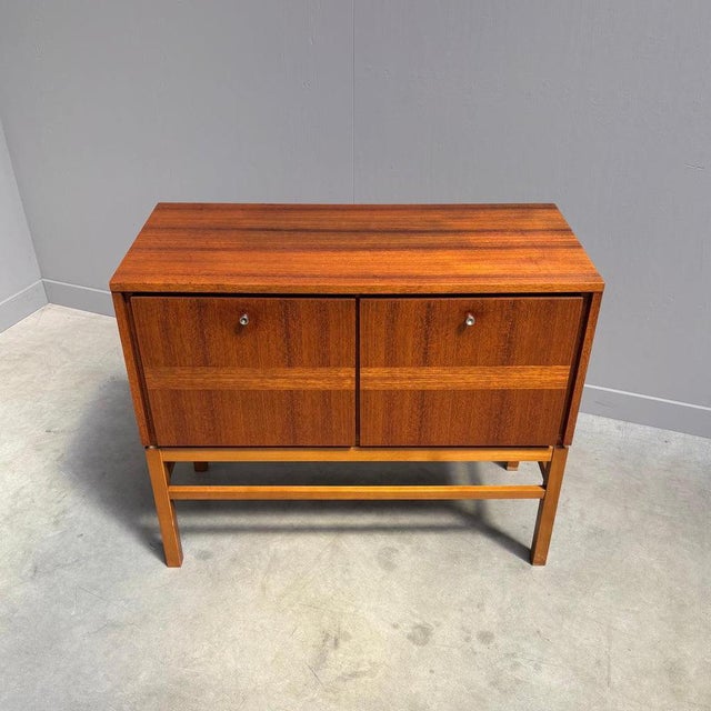 Small Vintage Teak Sideboard, 1960s For Sale - Image 5 of 12