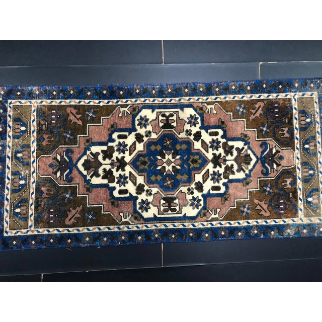 Handmade wool and cotton rug in Turkish Anatolia Carpet, Vintage Oushak Rug, Turkish Vintage Anatolian Rug, Handmade wool...