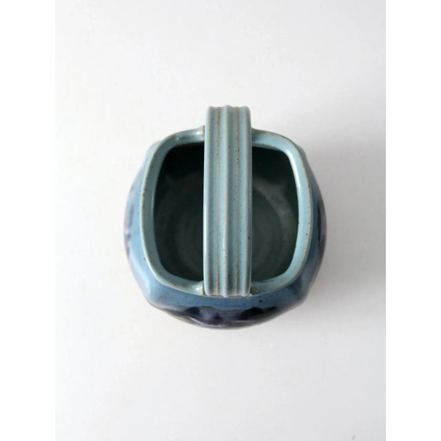 Carl Sheehan Fire Hole Pottery Ceramic Basket Ca 1999 For Sale - Image 11 of 13