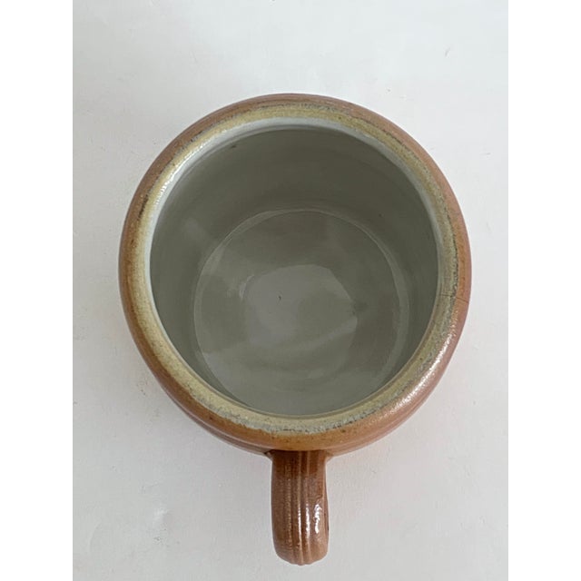 Brown 1950s French Burgundy Stoneware Pot For Sale - Image 8 of 9