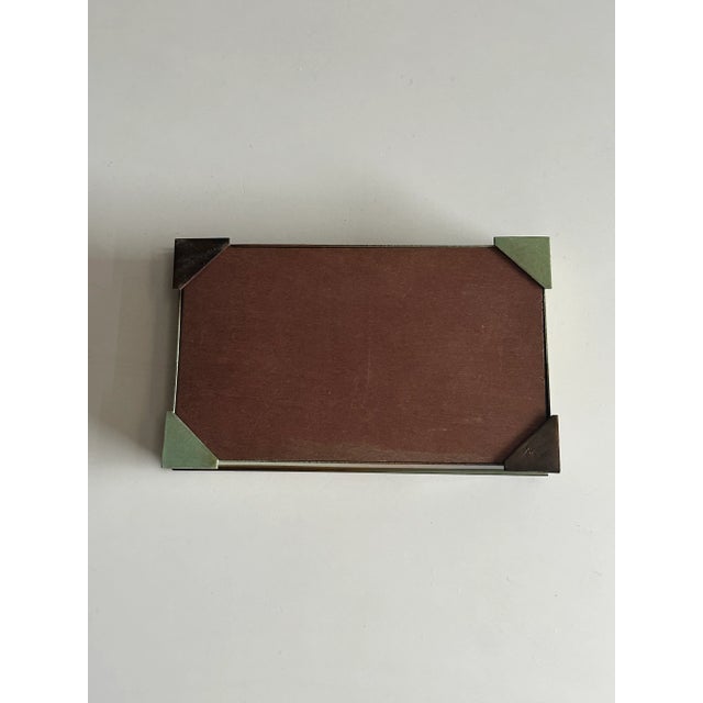 1950s Swedish Box in Bronze and Wood, Attributed to Ystad Metal For Sale In Philadelphia - Image 6 of 8