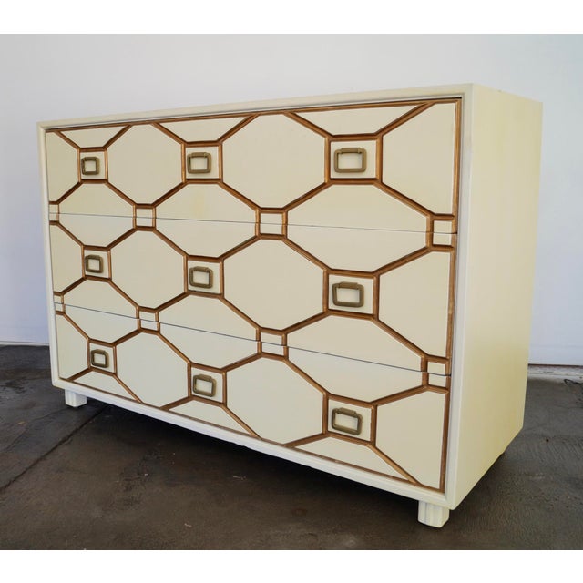 Hollywood Regency Mid-Century Hollywood Regency Dresser by Dorothy Draper for Henredon For Sale - Image 3 of 11