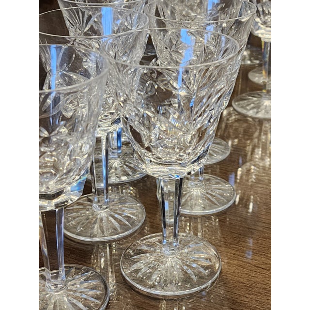 Ashling Cut by Waterford Crystal Stemware Collection Service for 12 - 48 Pieces For Sale - Image 9 of 12