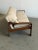 Mid 20th Century Loveseat in Linear Velvet For Sale In Los Angeles - Image 6 of 11