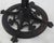 Classic fleur de lis pattern is on the base of this hand-forged wrought iron plant Stand. The center column is made up of...
