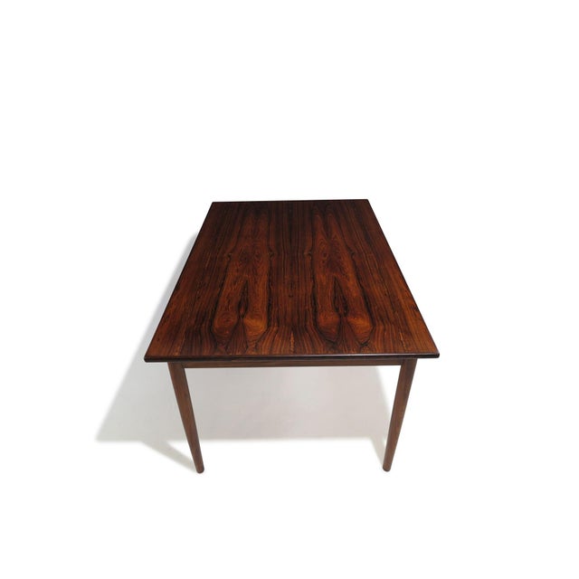 Brown Brazilian Rosewood Dining Table, Denmark 1955 For Sale - Image 8 of 11