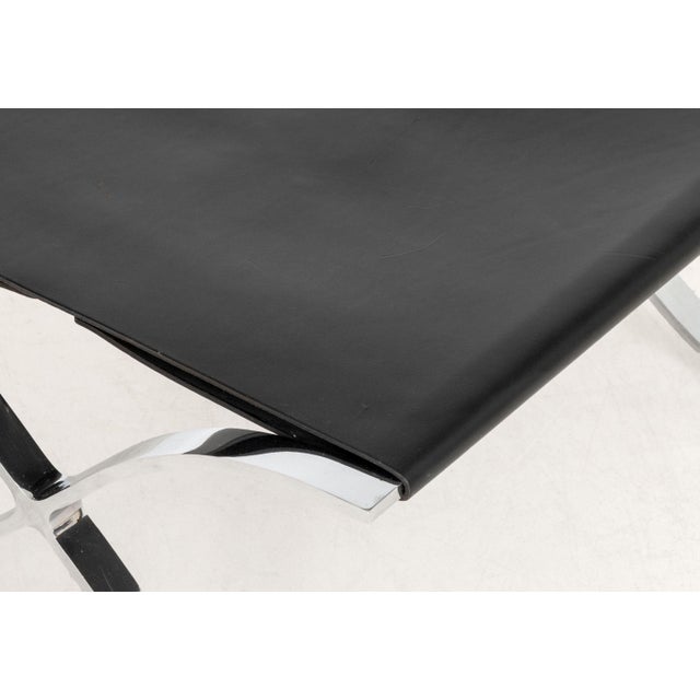 Knoll Mies Van Der Rohe X Knoll Barcelona Stools, Pair For Sale - Image 4 of 8