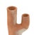 2020s Unglazed Terracotta Sculptural Vase | One of a Kind For Sale - Image 5 of 7