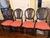 Attributed to Jonathan Charles Set 6 Hepplewhite Wheatsheaf Side Chair (Black) For Sale - Image 11 of 13