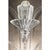 Scenographic Venetian Rigadinwall Sconce in Trasparent Murano Glass by Simoeng for Simoeng For Sale - Image 6 of 7