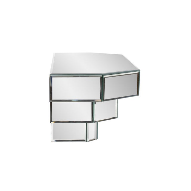 Kenneth Ludwig Chicago Mirrored Wall Shelf For Sale - Image 4 of 10