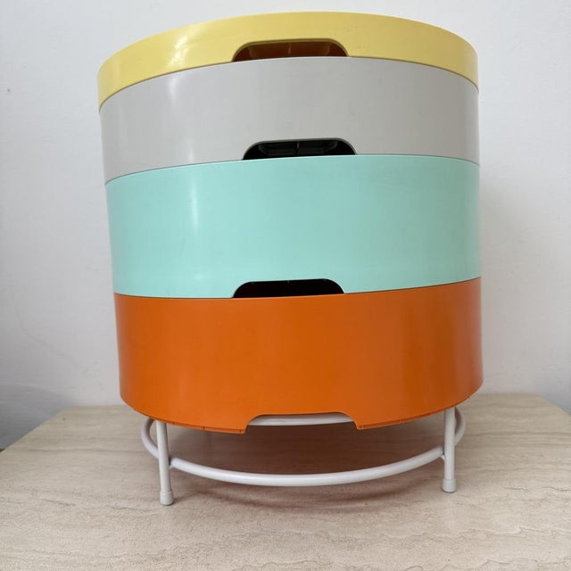 Vintage Modular Side Table by Richards Brill and A. Williams for Ikea, 1990s For Sale - Image 11 of 18