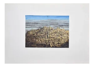 Antonio De Totero, The City, Etching, Late 20th Century