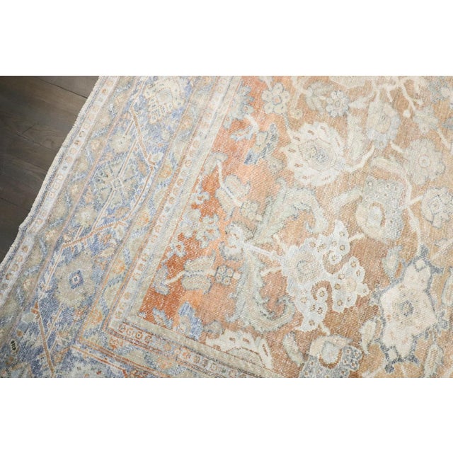Antique Persian Mahal Rug rug no.j4912 For Sale - Image 11 of 12