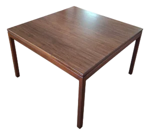 Mid-Century Jens Risom Walnut Coffee Table