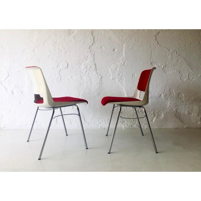 Stackable Desk Chair from Drabert, 1970s, in Flawless conditions. Designed 1970 to 1979 This piece has an attribution...