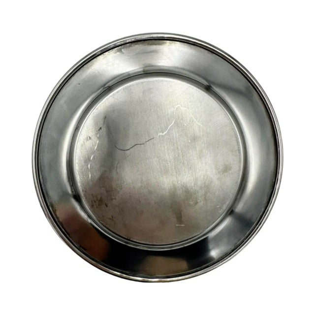 Vintage Wm Rogers Ice Cream Bowls & Plates Set- 7 Pieces For Sale - Image 10 of 12