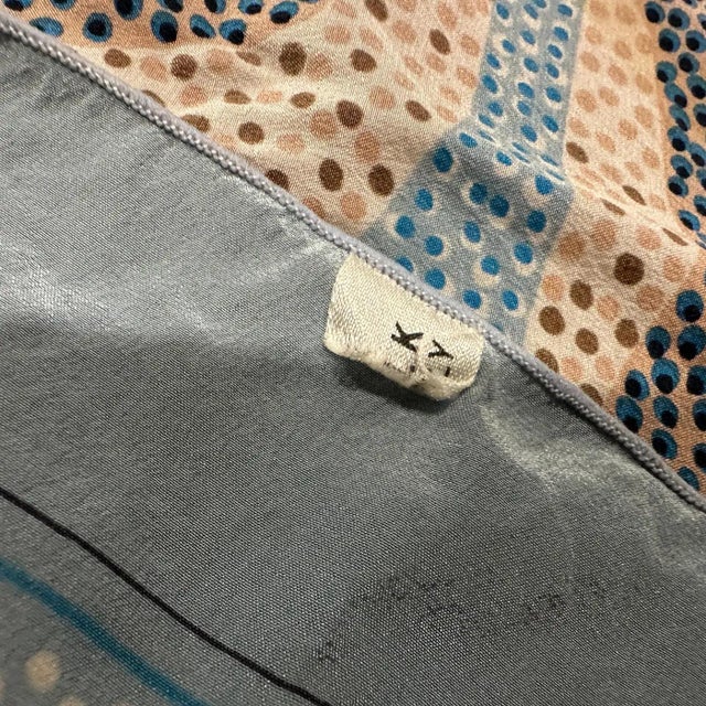 Paco Rabanne Contemporary Stylized Horses Silk Scarf by Paco Rabanne For Sale - Image 4 of 14