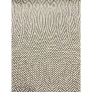 Thibaut Fabrics: Archer Gray Chevron W80751 Outdoor Designer Fabric - 4 Yards For Sale