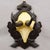 Antique Chamois Trophy on Carved Plaque, Germany Ca. 1930s For Sale - Image 4 of 5