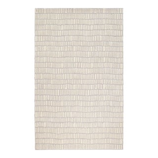 Marie Flanigan for Dash & Albert Roark Ivory Tufted Wool Rug, 8' x 10' For Sale