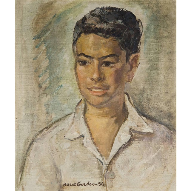 Genre: Classic Subject: Portrait Medium: Oil Surface: Canvas Country: United States Dimensions: 21.25" x 18.25" Dimensions...