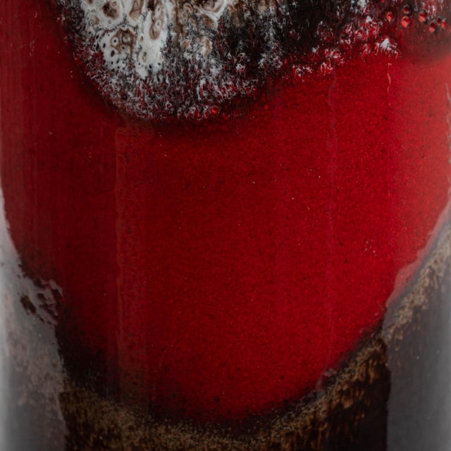 1960s German "W. Germany" Ceramic Vase For Sale In Greensboro - Image 6 of 18