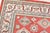 Kazak Rug 8'2'' X 9'10'' Red Wool Geometric Hand-Knotted Oriental Carpet For Sale In Philadelphia - Image 6 of 12