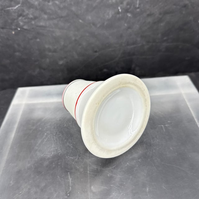 Ceramic Mid 20th Century French Mid Century Modern Chassis Quenot Dijon Match Strike Holder For Sale - Image 7 of 10