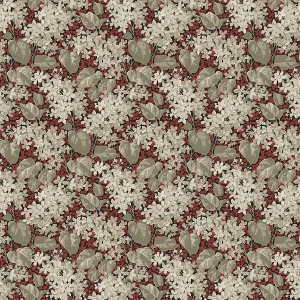 Sample - Boråstapeter Aratorp Wallpaper in Red