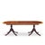Brown Councill Craftsmen Mahogany Inlaid Double Pedestal Expanding Dining Table With 3 Leaves For Sale - Image 8 of 15