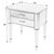 Modern Kai 24 in. W Rectangular Wood 2 Drawer End Table, Black Licorice For Sale - Image 3 of 9