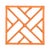 Orange Chippendale Writing Desk - Orange For Sale - Image 8 of 9