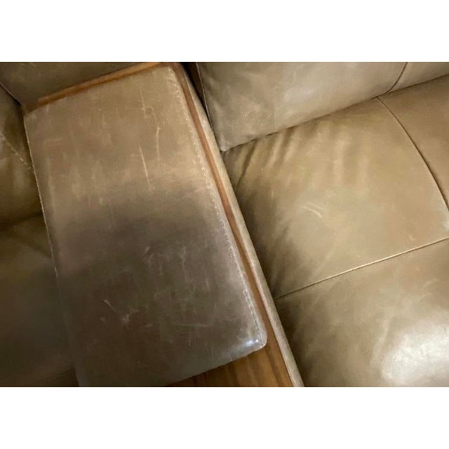 New from showroom. MSRP is $19,000 American Leather Furniture Taos Recliner Love Seat with Console featuring premium...
