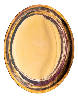 Pink Aura Wall Mirror by Oom Glass