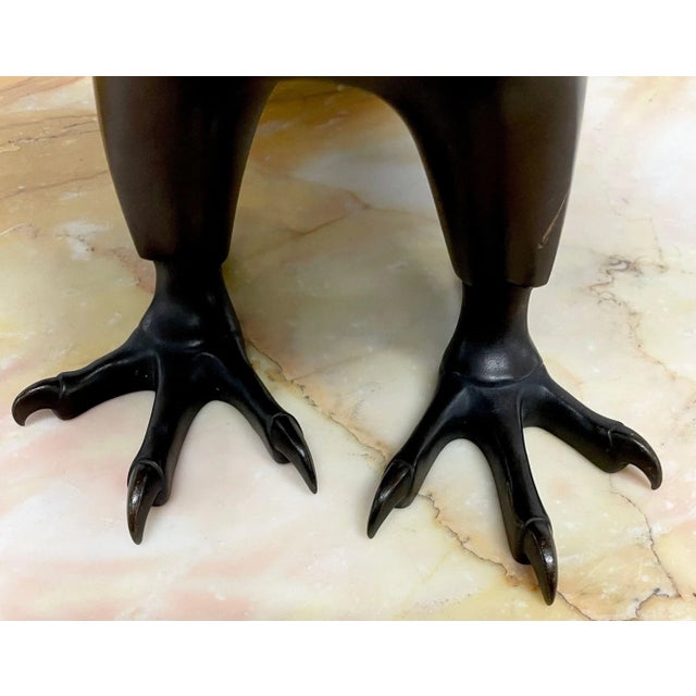 Eagle Sculpture Made by Zai Wang For Sale - Image 11 of 12