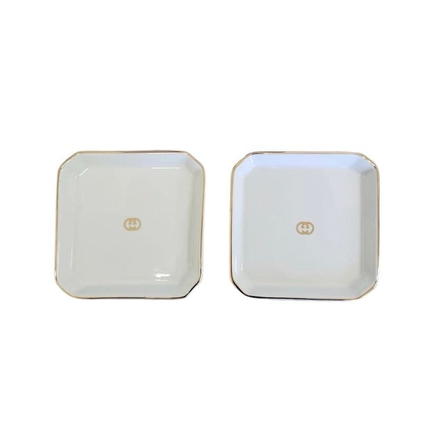 Gucci Gucci Coasters With Holder Italy 1970's For Sale - Image 4 of 10