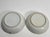 18th Century Chinese Export Blue & White Tea Bowls and Underplates With English Clobbering - Set of 5 For Sale - Image 6 of 13