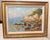 Vintage French Andre Galzenati Impressionism Seascape Nautical Oil Painting Art For Sale - Image 4 of 13
