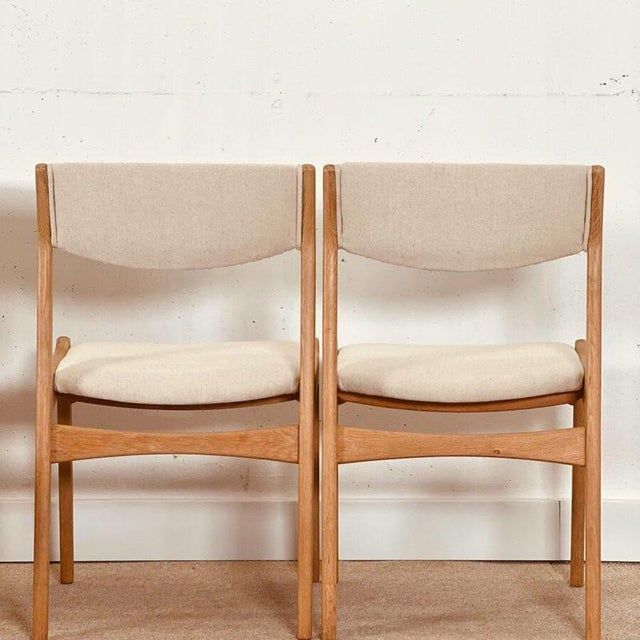 Mid-Century Danish Oak Dining Chairs from Sorø Stolefabrik, Set of 6 For Sale - Image 6 of 12